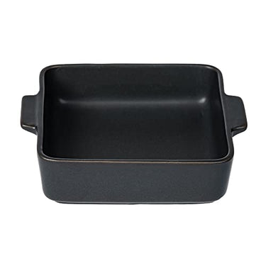 Invero Set mit 4 quadratischen Ofen-Backformen mit Griffen, ideal zum Kochen von Braten, Lasagne, Nudelbacken, Quiches, Aufläufen und mehr, Schwarz (18 x 15 x 4,5 cm) im Sale